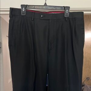 Louis Raphael Rosso Classic Black Dress Pants Men’s Size 36